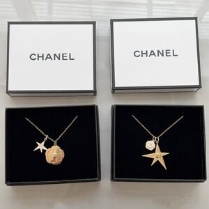CHANEL Comet and Camelia Charm Set (no chain)